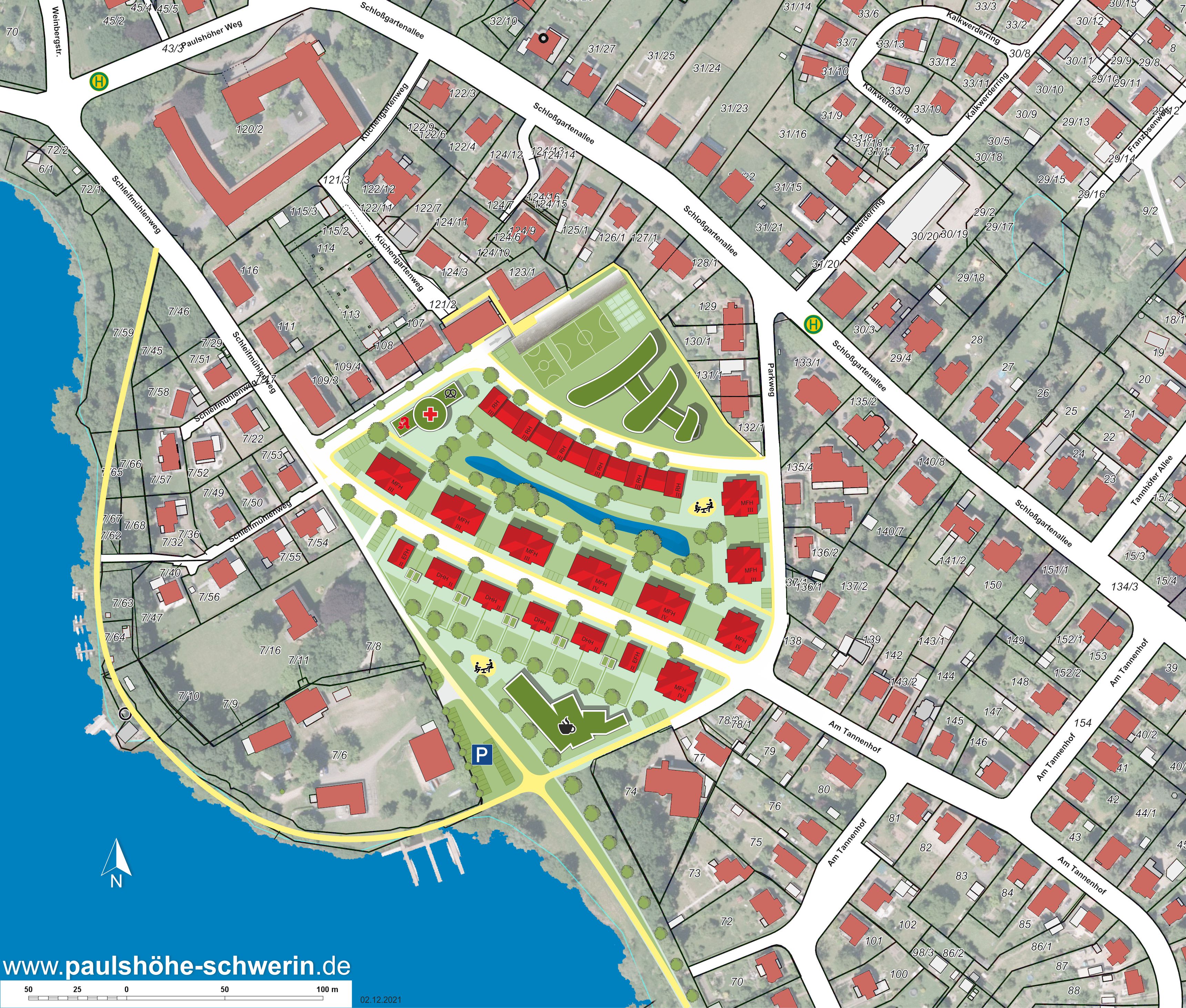 Vorschlag für B-Plan Wohnpark Paulshöhe