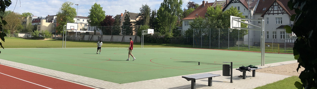 Beispiel für Multifunktionssportplatz in Greifswald